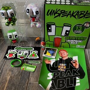 UNSPEAKABLE 13 (opened) Mystery Surprise Box + BONUS Plushie!